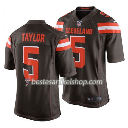Herren Cleveland Browns Trikot Tyrod Taylor 5 Nike Braun